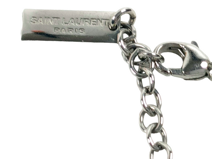 #1390 SAINT LAURENT Cassandra YSL Charm Bracelet MSRP $475