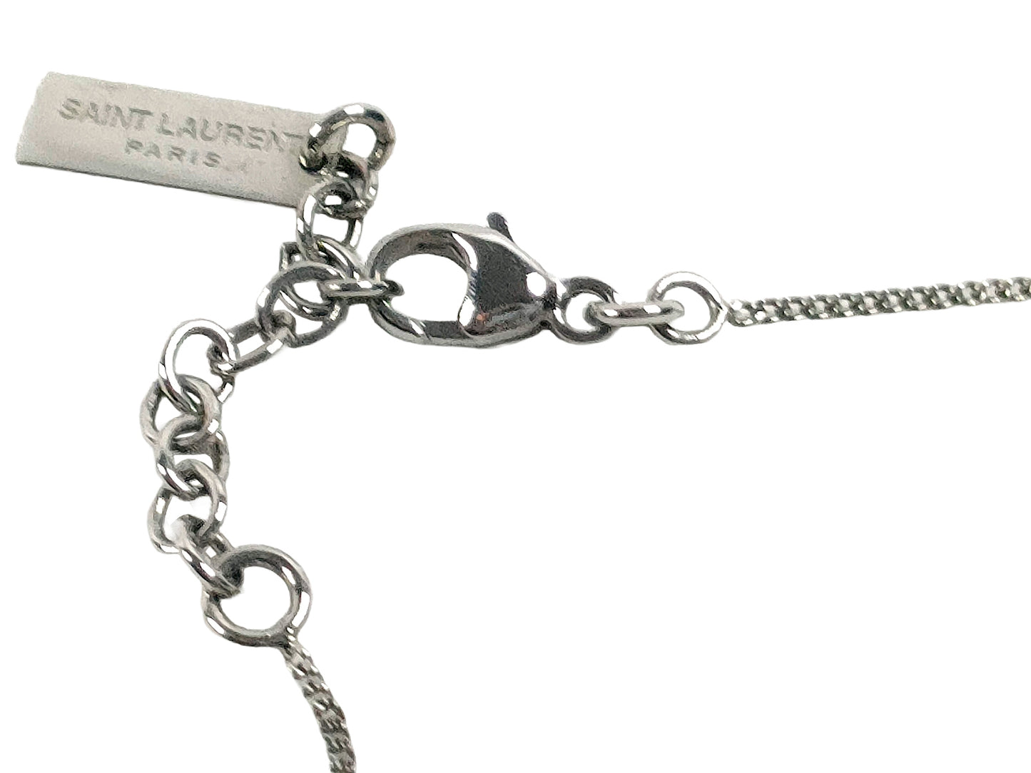 #1390 SAINT LAURENT Cassandra YSL Charm Bracelet MSRP $475