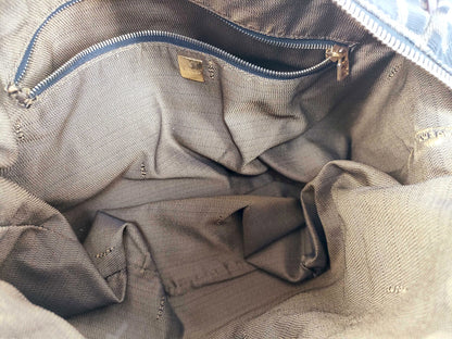 #1393 FENDI Vintage Zucca Vanity Handbag