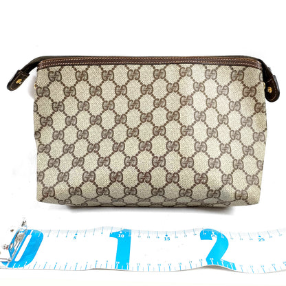 #1411 GUCCI GG Supreme Cosmetic Pouch