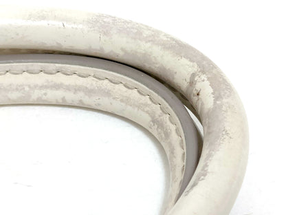 #1370 LOUIS VUITTON Cream Epi Leather Alma with Storage Box, Lock & Key