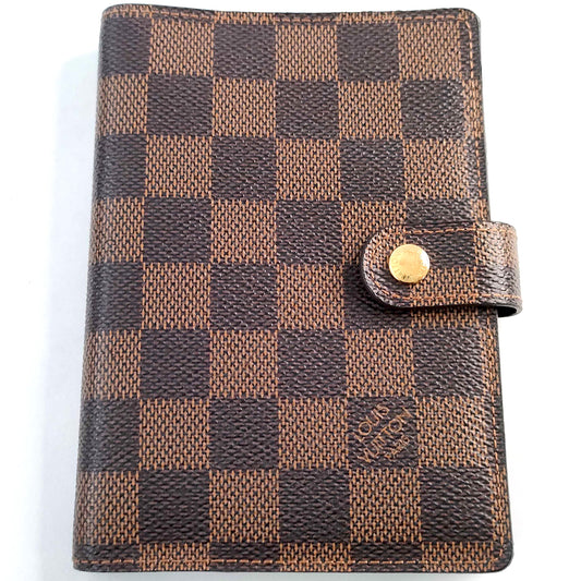 #1508 LOUIS VUITTON Damier Ebene Agenda PM