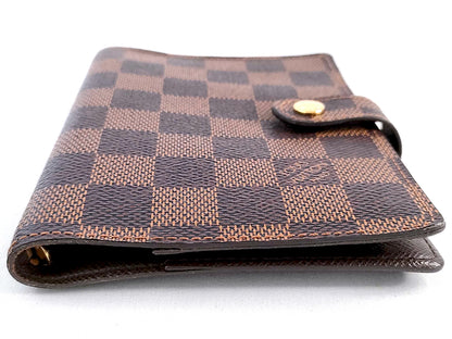 #1508 LOUIS VUITTON Damier Ebene Agenda PM