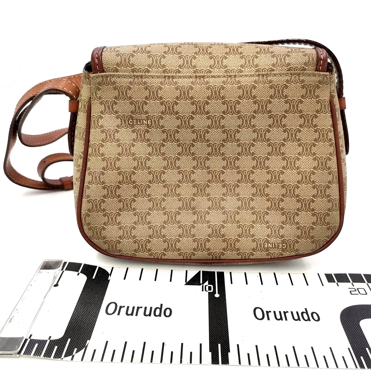 #1409 CELINE Triomphe Crossbody Bag