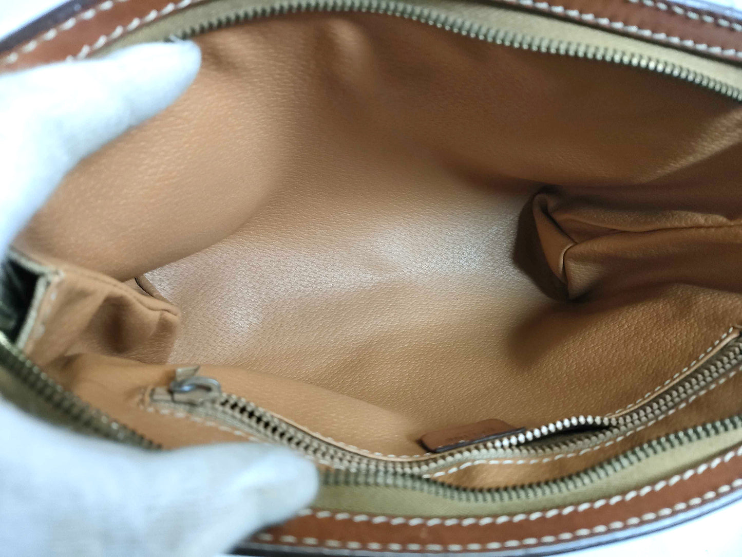 #1410 CELINE Triomphe Cosmetic Pouch