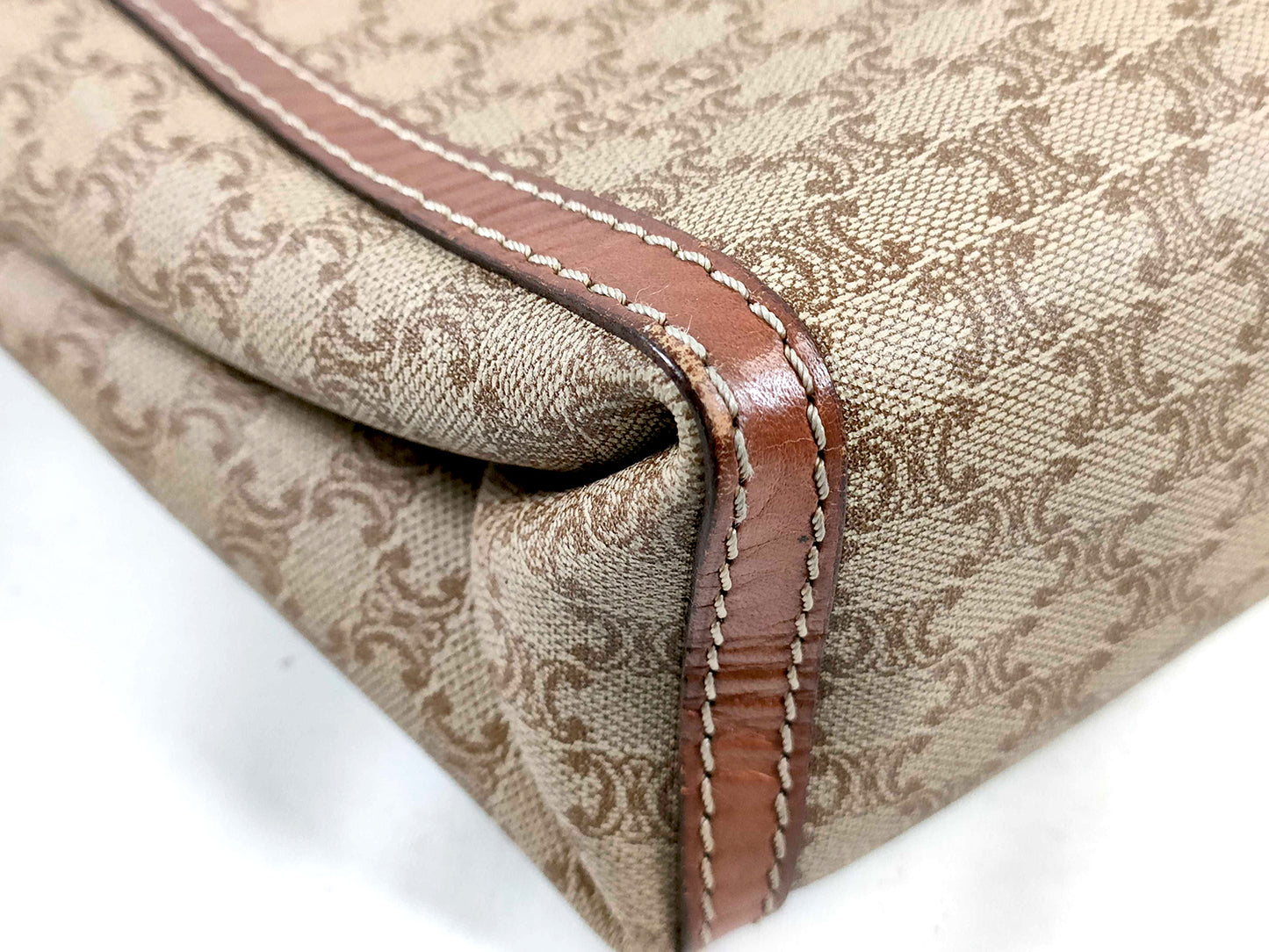 #1410 CELINE Triomphe Cosmetic Pouch