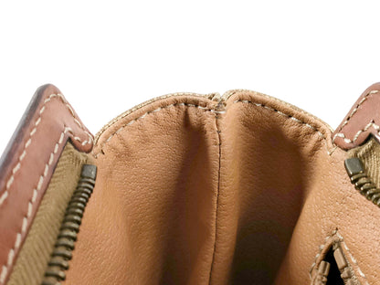 #1410 CELINE Triomphe Cosmetic Pouch