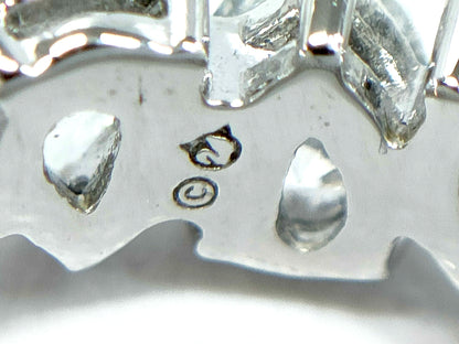 #1449 SWAROVSKI Matrix Vittore Ring Size 52