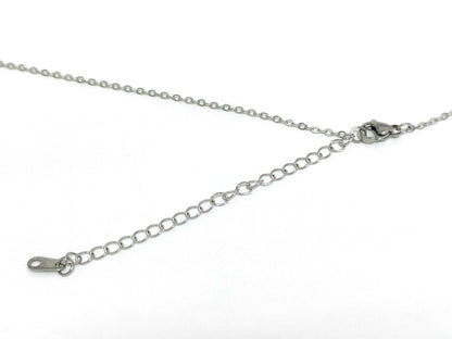 #1407 TIFFANY & CO Elsa Peretti Open Heart Silver Necklace