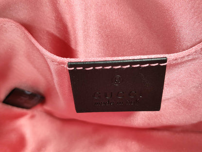 #1371 GUCCI GG Marmont Crystal Stars Black Velvet Matelassé Chevron Belt (Bum) Bag