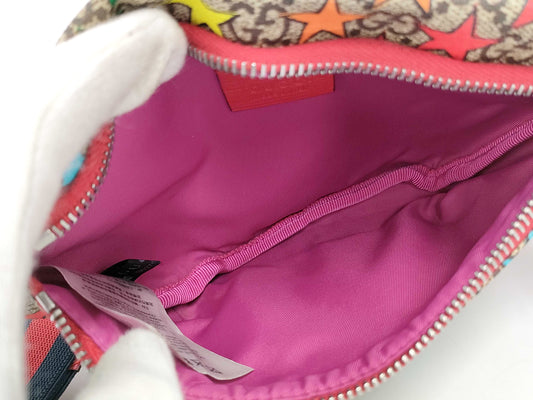 #1422 GUCCI CHILDREN Rainbow Stars Pencil Case Belt Bag
