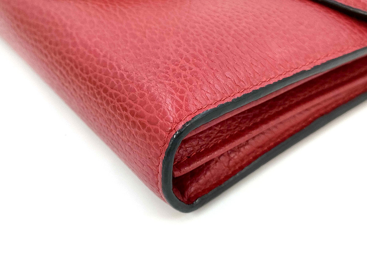 GUCCI Small Red Textured Leather Dionysus Bag(Oct 31)