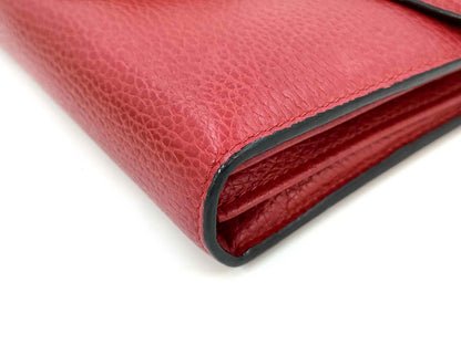 GUCCI Small Red Textured Leather Dionysus Bag(Oct 31)