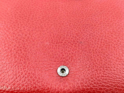 GUCCI Small Red Textured Leather Dionysus Bag(Oct 31)