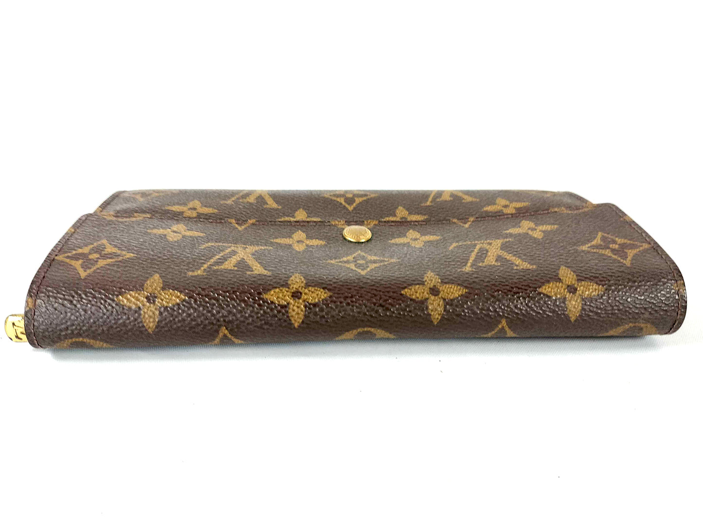#1458 LOUIS VUITTON Monogram Bi-fold Long Wallet