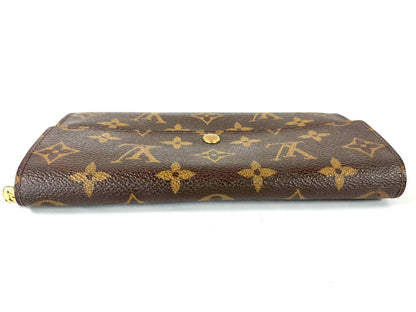 #1458 LOUIS VUITTON Monogram Bi-fold Long Wallet