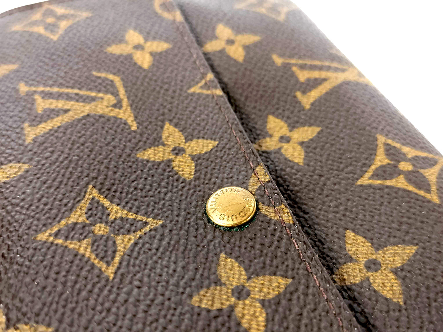#1458 LOUIS VUITTON Monogram Bi-fold Long Wallet