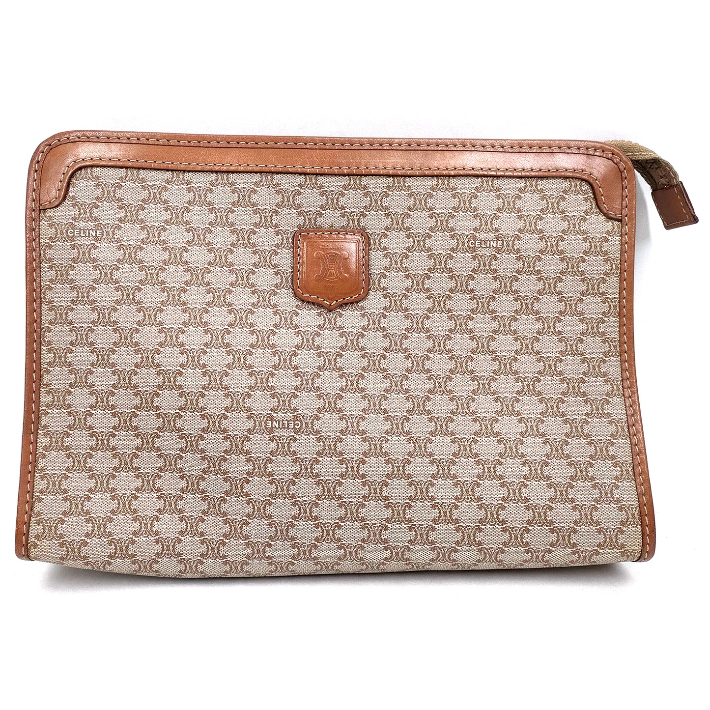 #1404 CELINE Triomphe Cosmetic Case