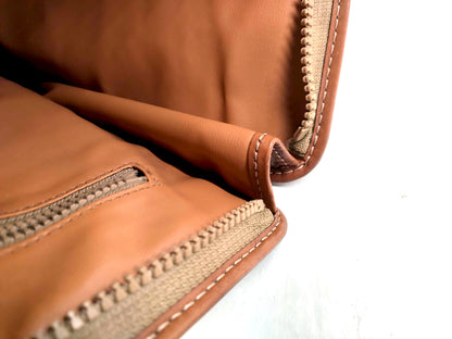 #1404 CELINE Triomphe Cosmetic Case