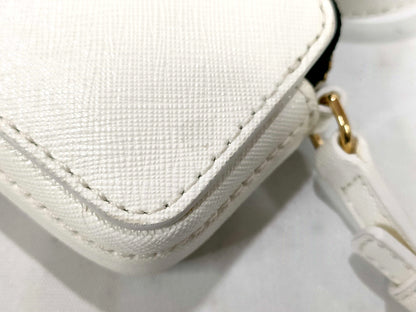 #1385 MARC JACOBS Saffiano Leather Snapshot Camera Micro Crossbody