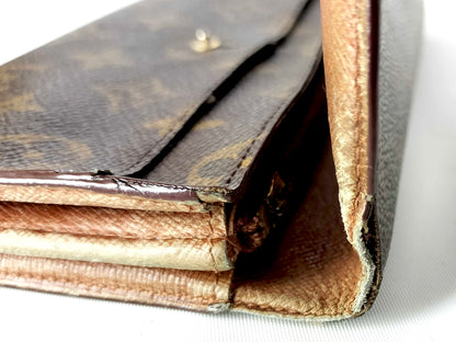 #1456 LOUIS VUITTON Monogram Bi-fold Long Wallet