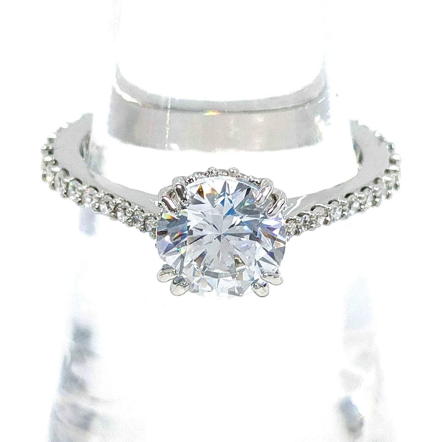 #1448 SWAROVSKI Stilla Cocktail Ring Size 52