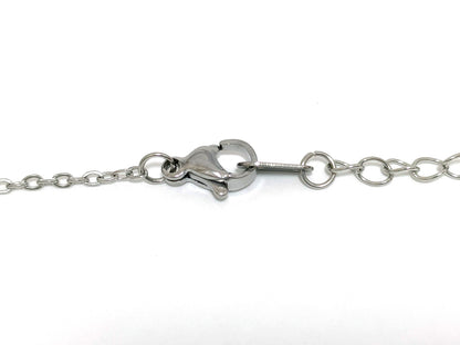 #1402 TIFFANY & CO Elsa Peretti Open Heart Silver Necklace