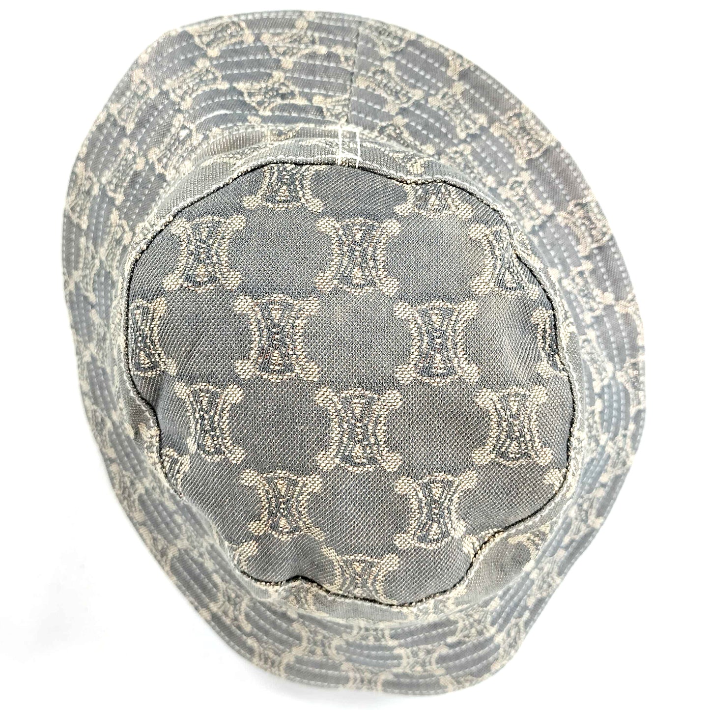 #1400 CELINE Triomphe Denim Bucket Hat