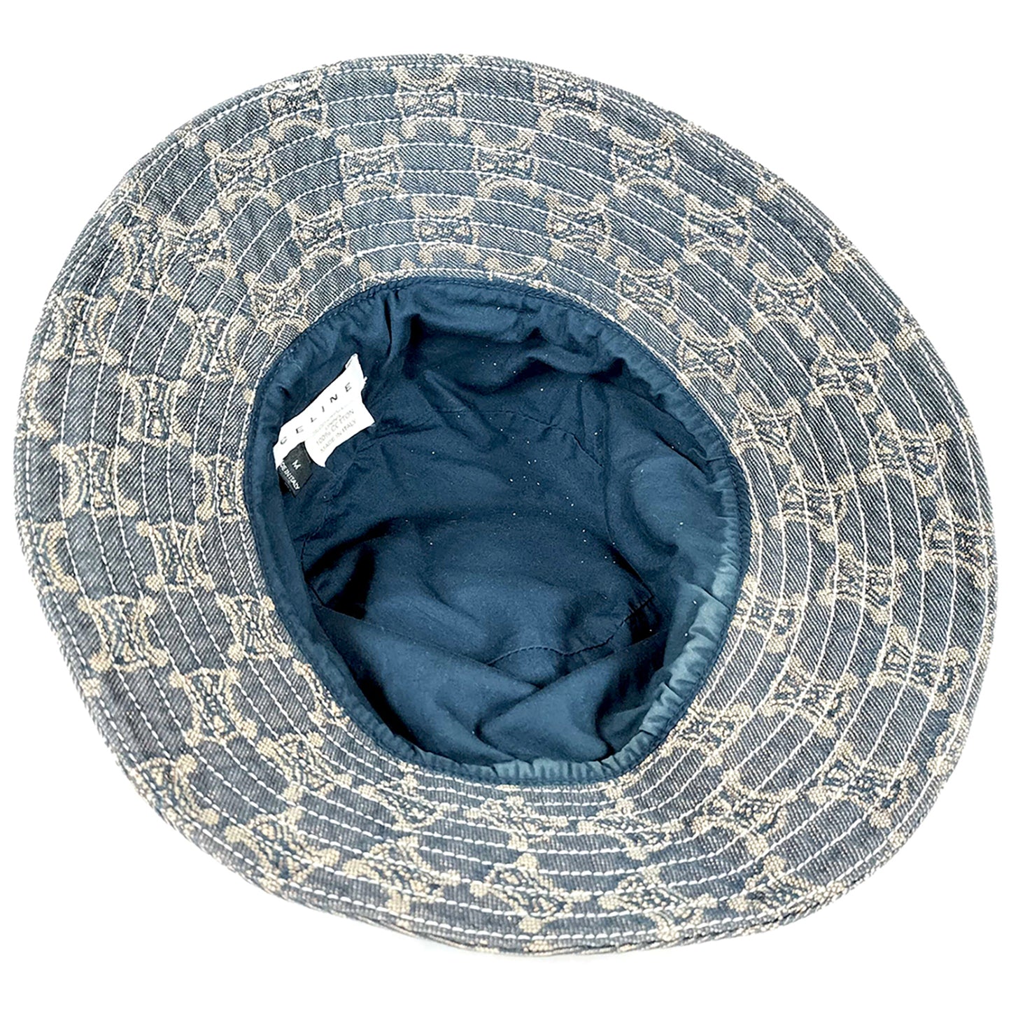 #1400 CELINE Triomphe Denim Bucket Hat
