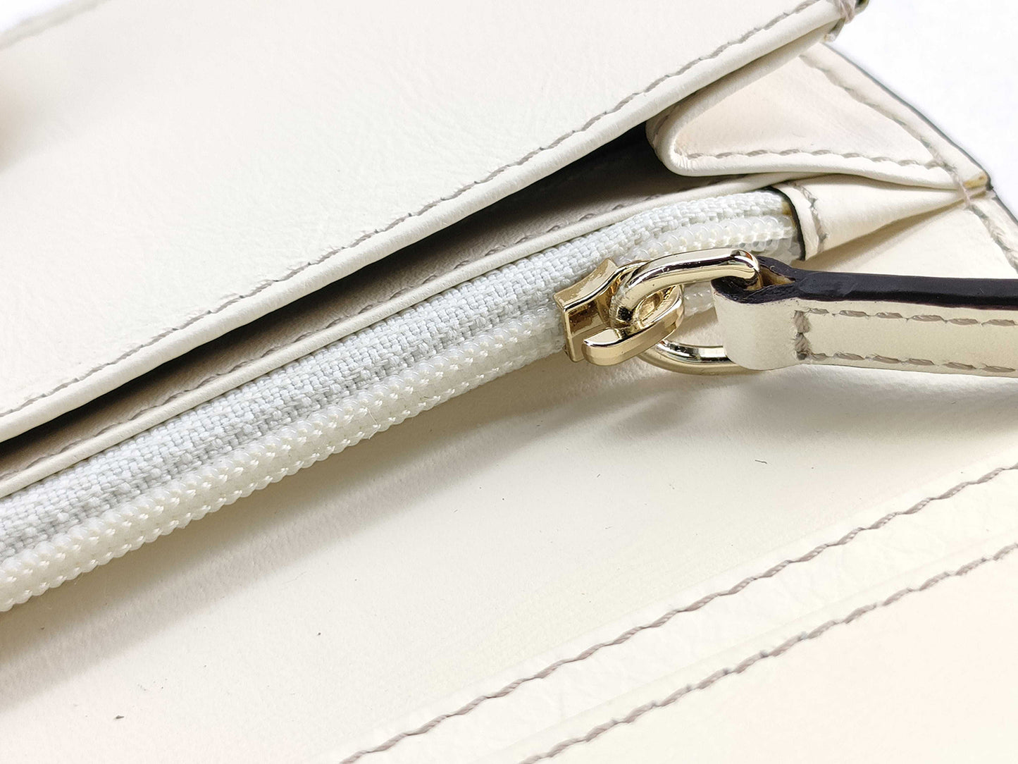 #1454 CELINE Triomphe Canvas Croc Embossed Leather Wallet