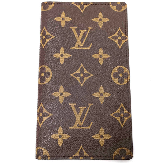 #1452 LOUIS VUITTON Monogram Checkbook Holder