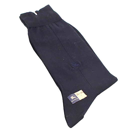 #1436 BURBERRY Vintage Grey Men's Knit Socks