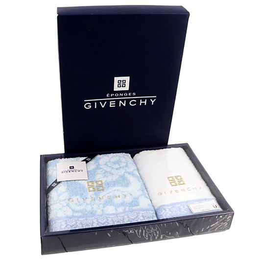 #1469 GIVENCHY Set of 2 100% Cotton Bath Towels