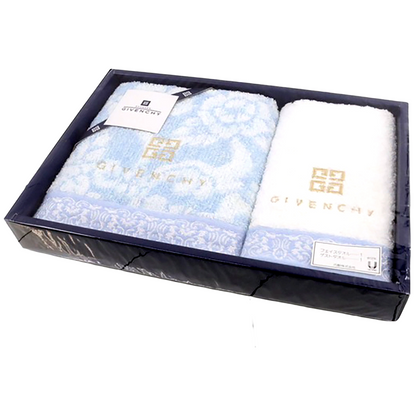#1469 GIVENCHY Set of 2 100% Cotton Bath Towels
