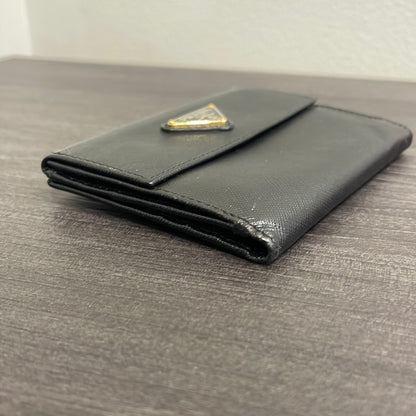 SOLD! Set of 2 Prada Nylon Baguette & Leather Wallet