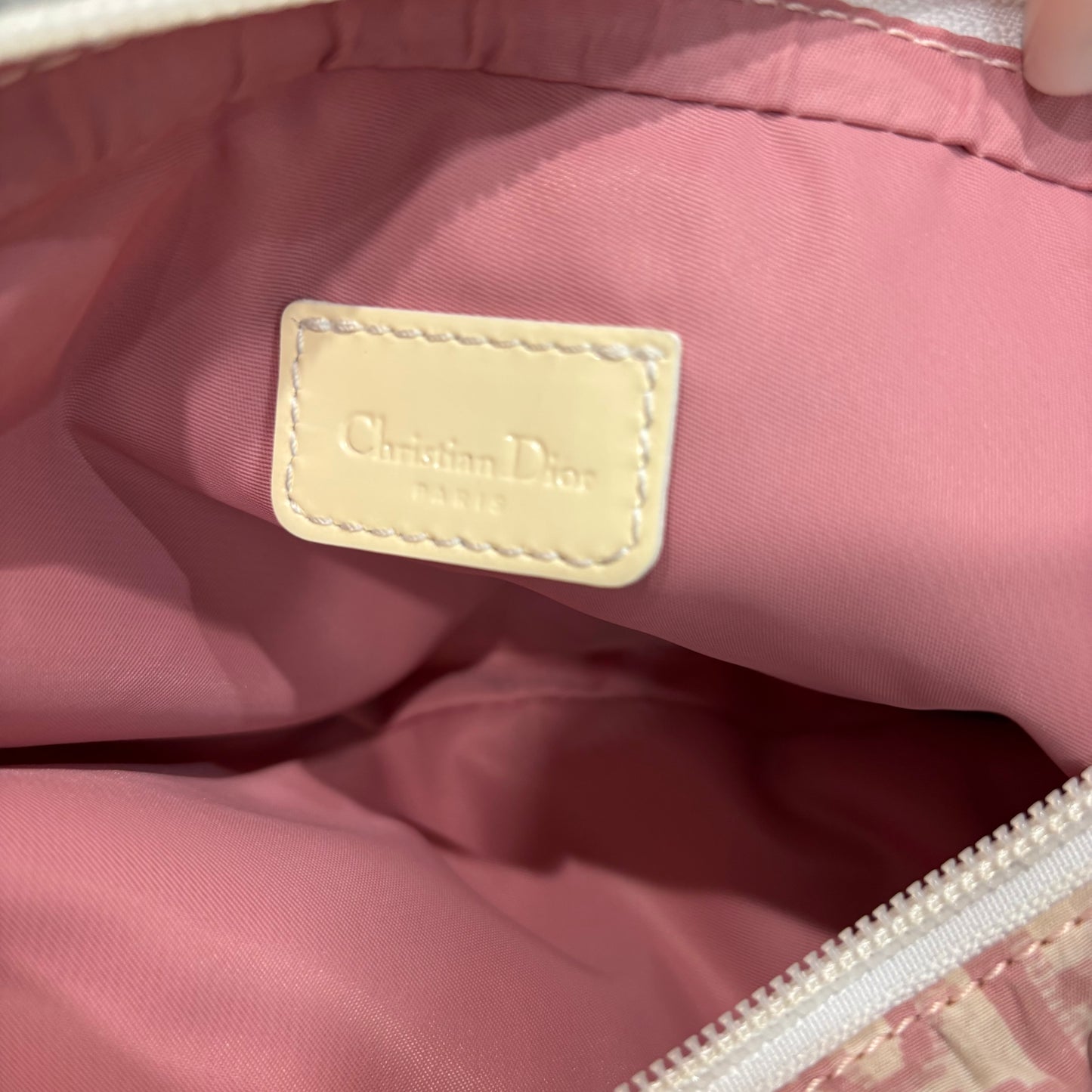 8865 CHRISTIAN DIOR Pink Sling Bag