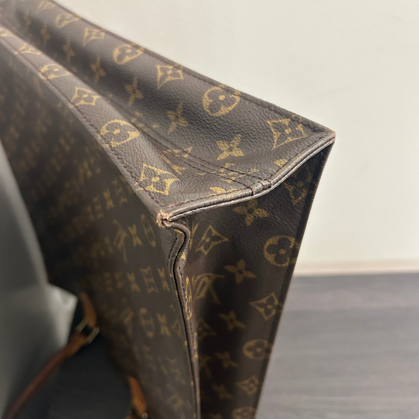 CLEARANCE #202 LOUIS VUITTON Sac Plat Tote