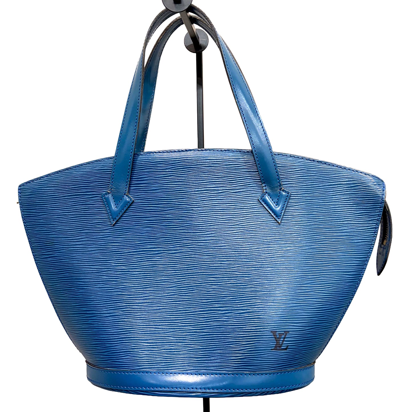 #9118 LOUIS VUITTON Blue Epi Saint Jacques PM