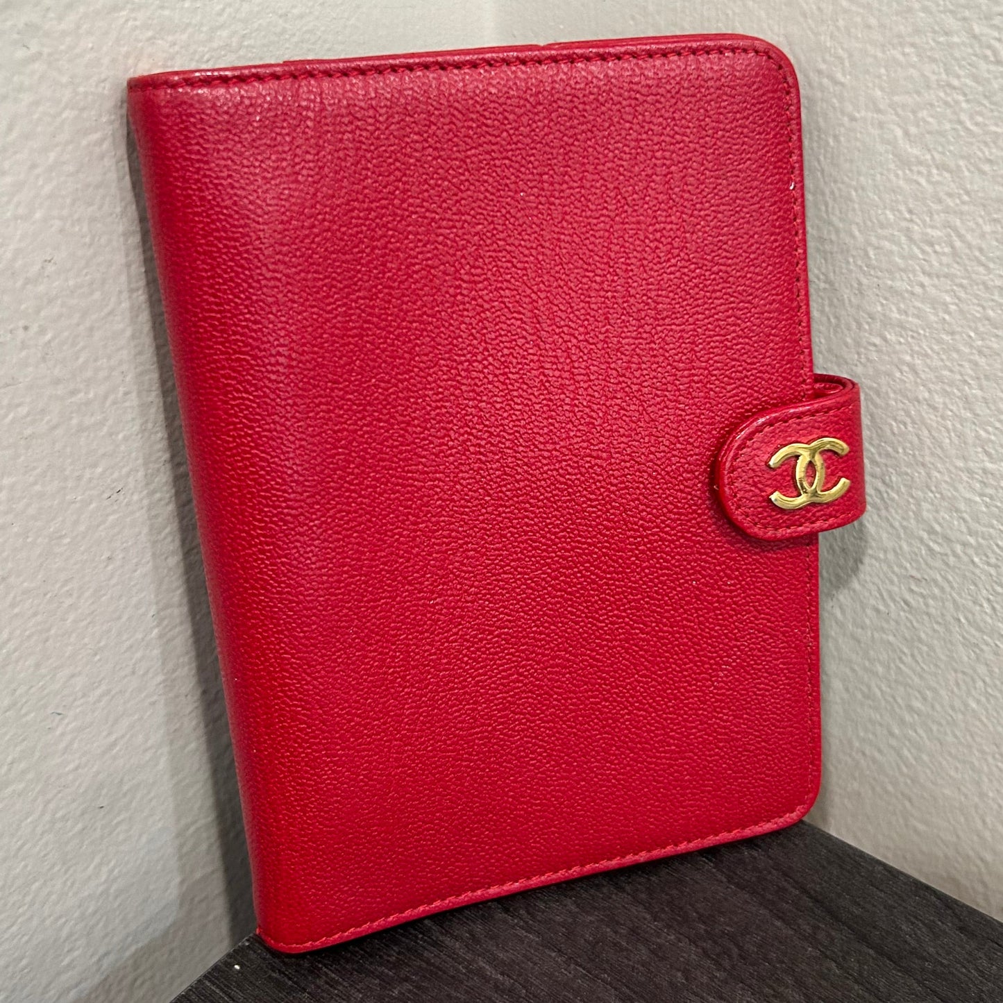 #402 CHANEL Red Agenda