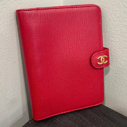 #402 CHANEL Red Agenda