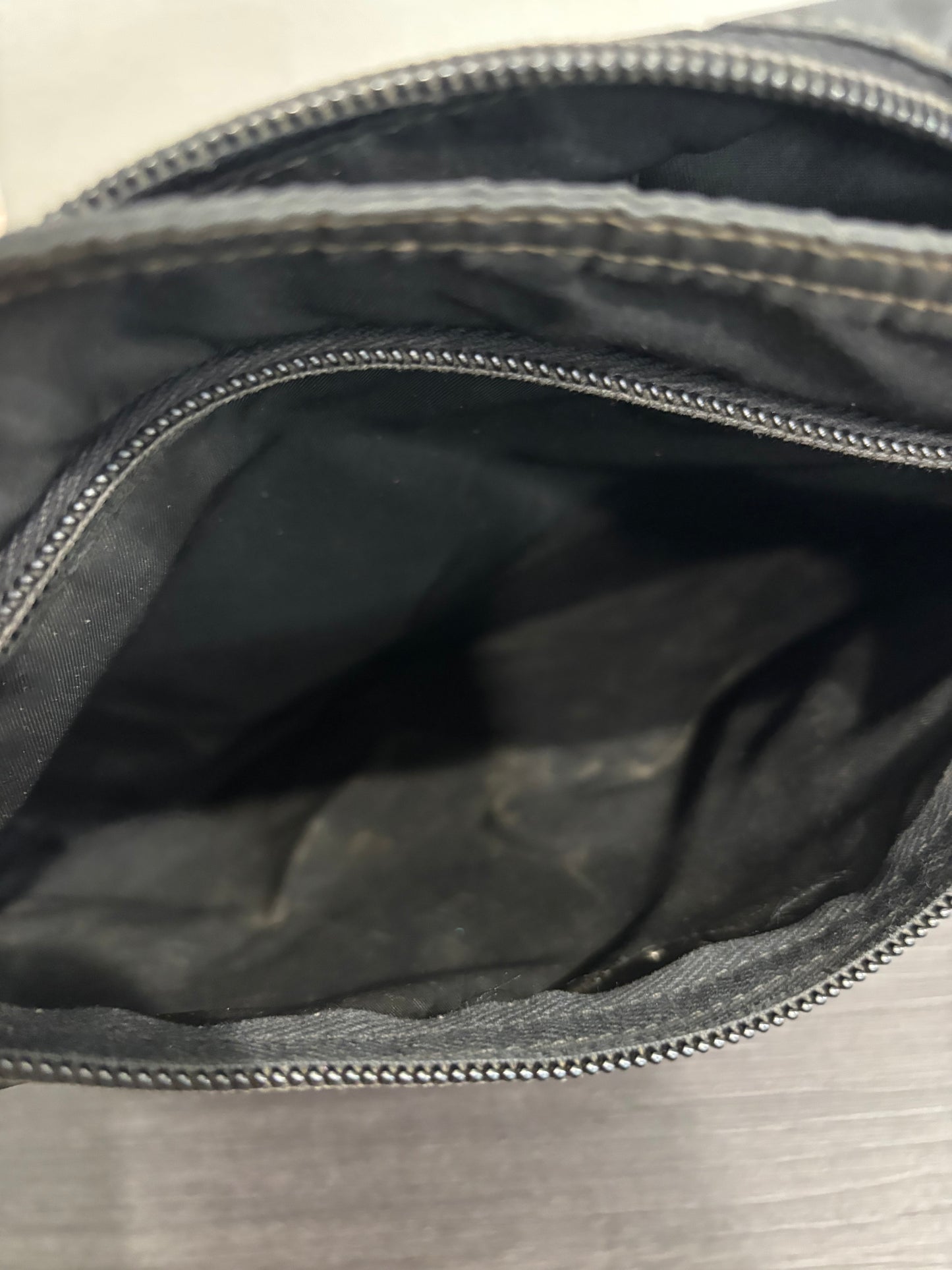 8896 PRADA Black Nylon Crossbody