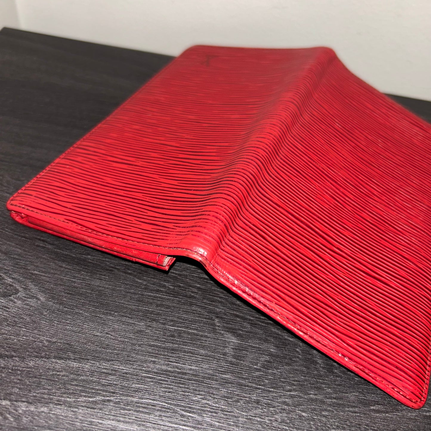 SOLD! Louis Vuitton Epi Checkbook Wallet