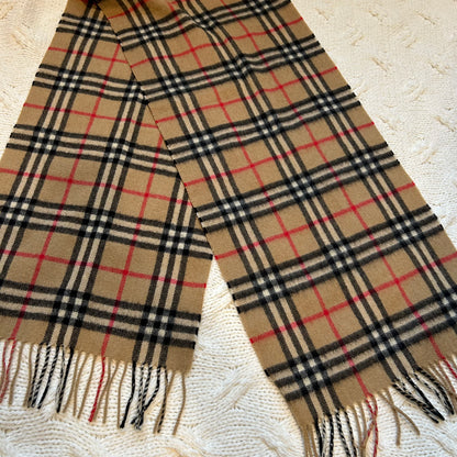 SOLD! Burberry Cashmere Scarf