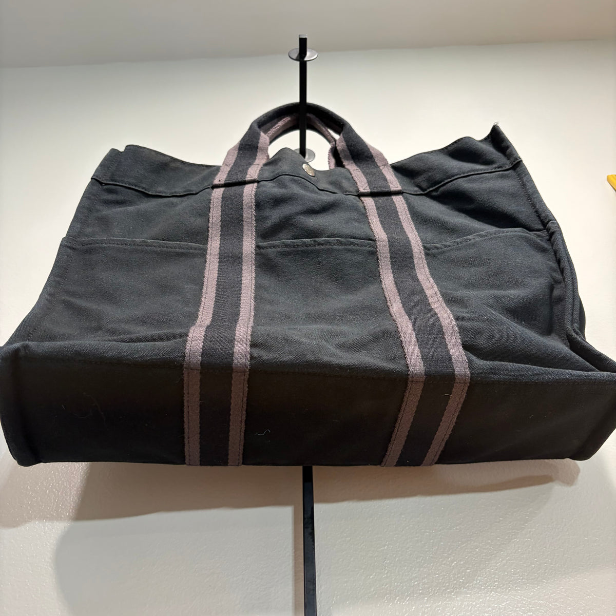 #105 HERMES Black Tote