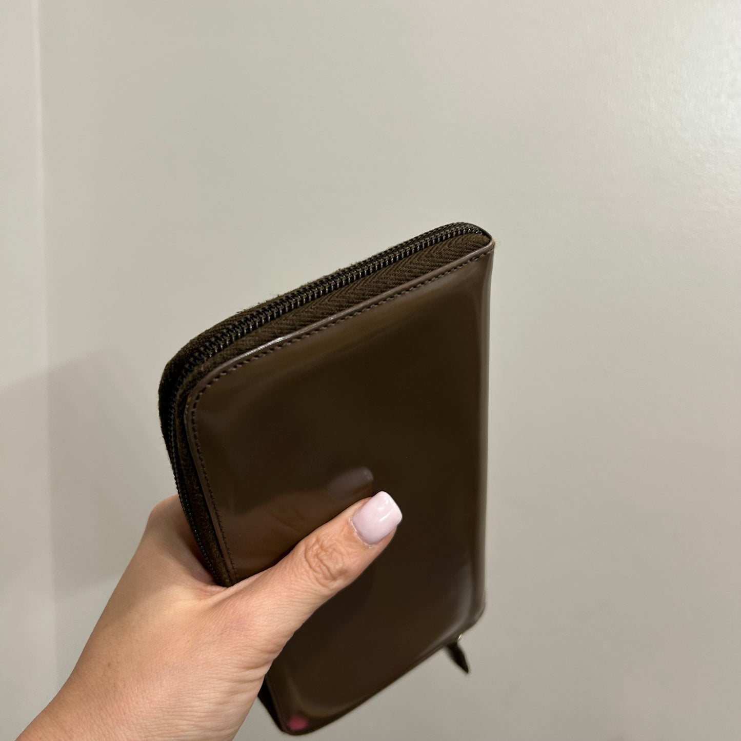 SOLD! Prada Patent Wallet