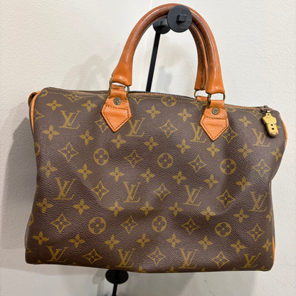 8896 LOUIS VUITTON Rare Vintage Monogram Speedy 30