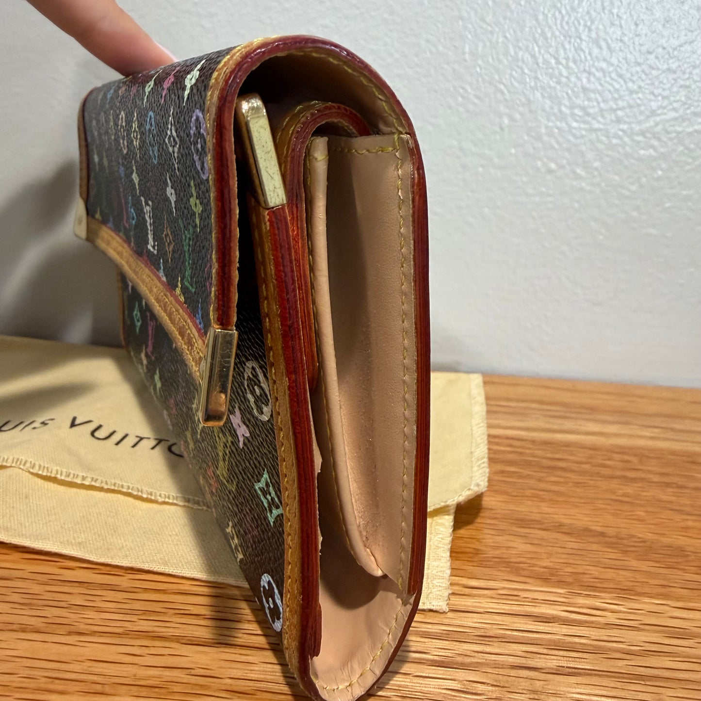 #3217 LOUIS VUITTON Murakami Wallet