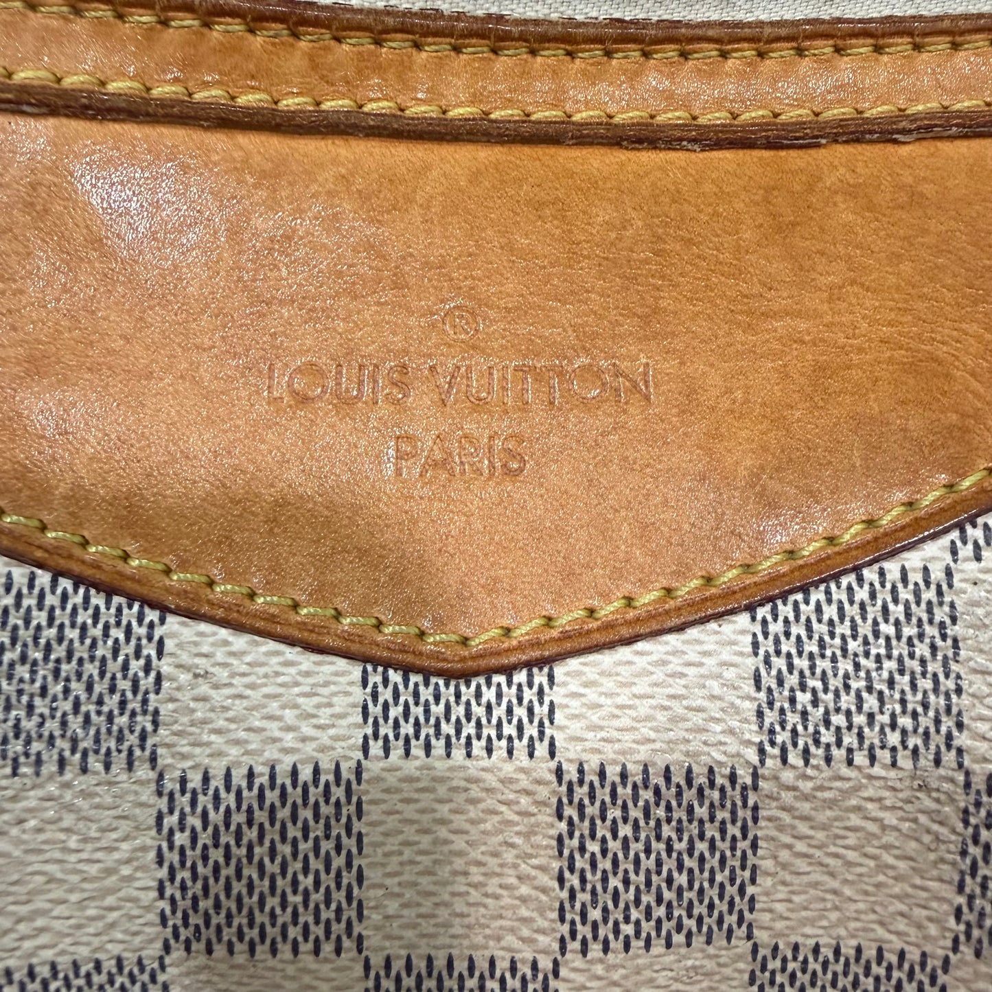 #3203 LOUIS VUITTON Damier Azur Siracusa PM