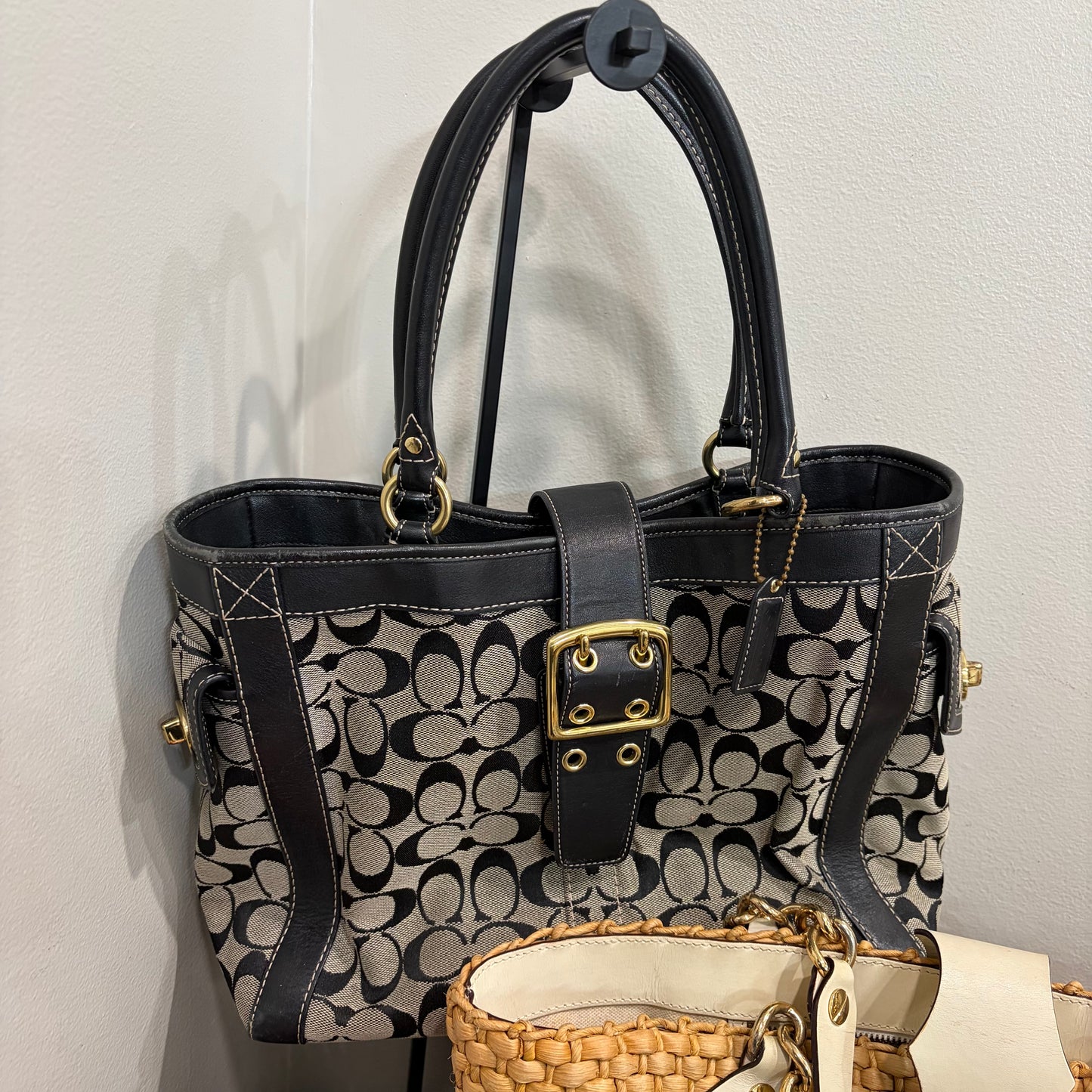 8828 Set of 3 Damaged Handbags: FENDI, COACH & MICHAEL KORS