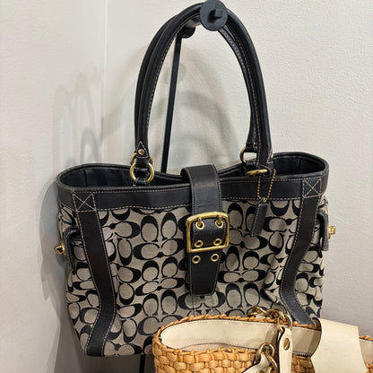 8828 Set of 3 Damaged Handbags: FENDI, COACH & MICHAEL KORS